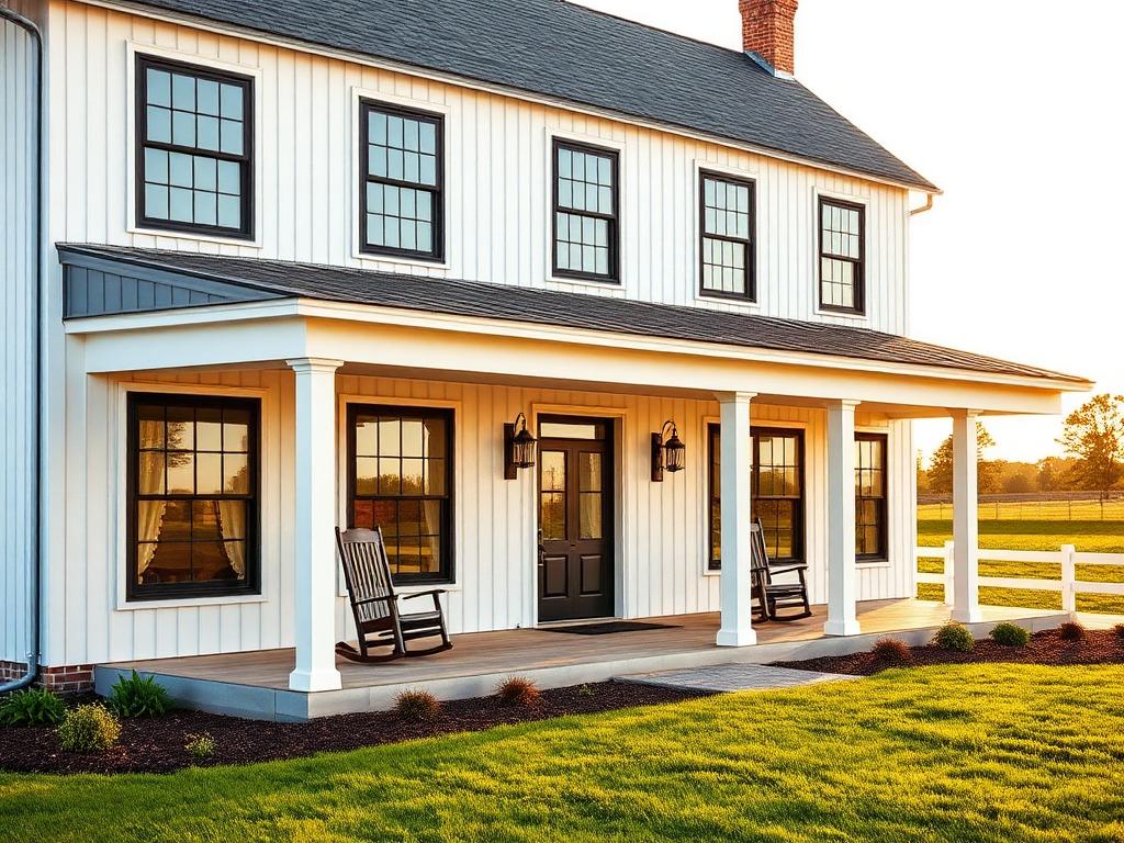 Willow Creek Farmhouse — modern farmhouse with wraparound porch